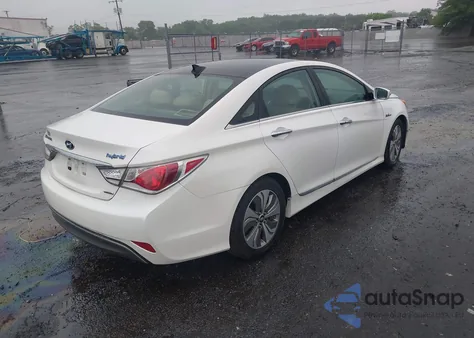 2013 Hyundai Sonata Hybrid Limited from USA, damaged, VIN KMHEC4A43DA068844